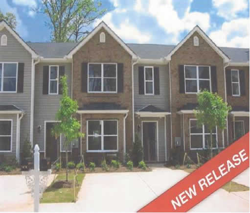 Atlanta townhouse exterior