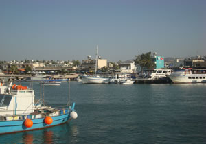 Latchi Harbour, Polis