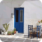 Blue door