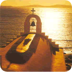 Church in sunset