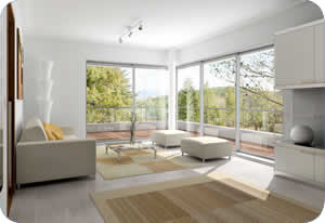 Living room at Village