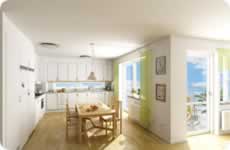 3 bed standard villa-kitchen