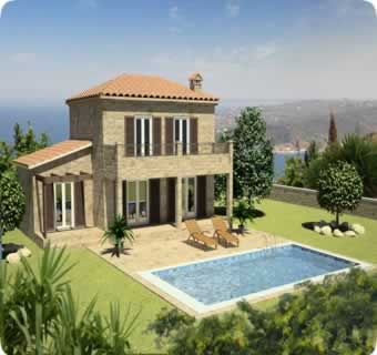 3 bed stone villa