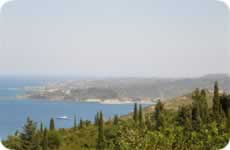 Xigia views from villa