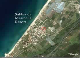Map of Sabbia id Marinella Resort